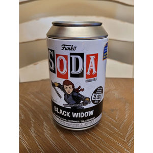 NEW WonderCon Black Widow W/Chase Funko Vinyl Soda